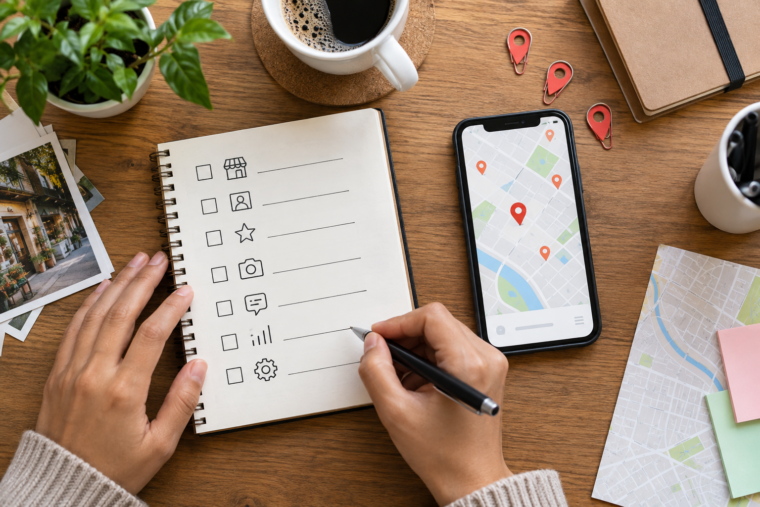 Checklist optimasi Google Maps untuk bisnis lokal